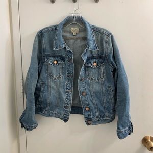 JCrew Medium Wash Classic Denim Jacket